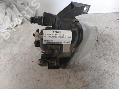 Right headlight FIAT MULTIPLA (186_) 1.9 JTD 115 | BP21984144C29 