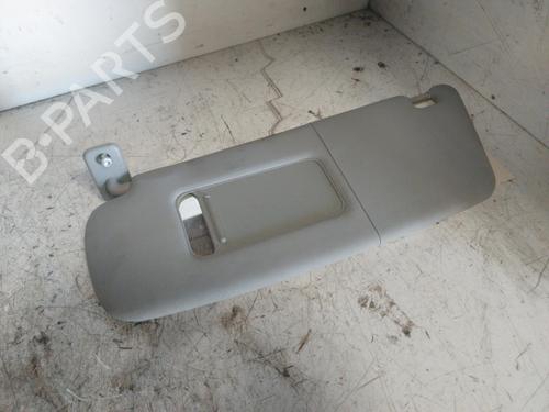 Used Left sun visor OPEL MERIVA A MPV (X03) 1.7 CDTI (E75) (100 hp) 19881211