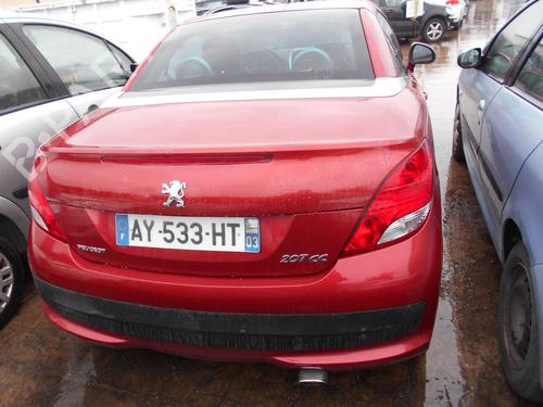 Rear left door window PEUGEOT 207 CC (WD_) 1.6 HDi | BP21986566C20