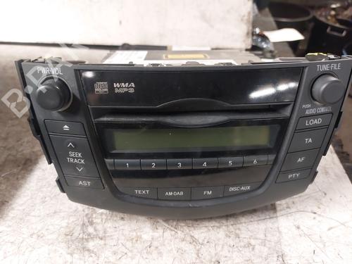 Used Radio TOYOTA RAV 4 III (_A3_) 2.2 D 4WD (ALA30_, ALA30R) (150 hp) 21169847