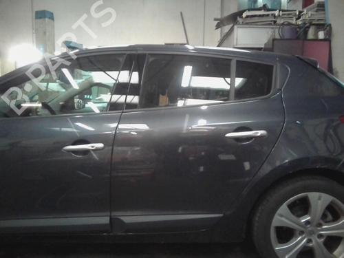 Used Left rear door RENAULT MEGANE III Hatchback (BZ0/1_, B3_) 1.5 dCi (BZ09, BZ0D, BZ1W, BZ29, BZ14) (110 hp) 19897483
