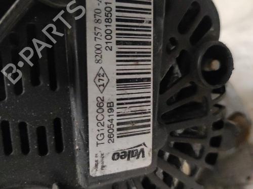 Generator RENAULT MEGANE III Hatchback (BZ0/1_, B3_) 1.9 dCi (BZ0N, BZ0J) | BP19880122M7 
