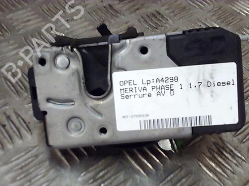Front right lock OPEL MERIVA A MPV (X03) 1.7 CDTI (E75) | BP19895741C97 