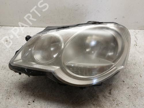 Used Left headlight VW POLO (9N_, 9A_) 1.4 TDI (80 hp) 21982864