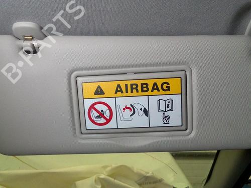 Used Right sun visor RENAULT CLIO IV Grandtour (KH_) 1.5 dCi 90 (KHN3, KHN4) (90 hp) 19882552
