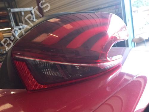 Used Right taillight PEUGEOT 208 I (CA_, CC_) 1.6 HDi / BlueHDi 75 (75 hp) 27617872