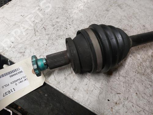 Left front driveshaft VW POLO (9N_, 9A_) 1.2 12V | BP21998541M38 