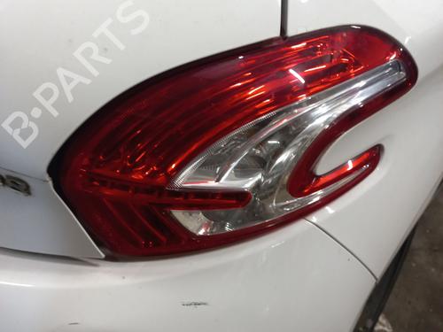 Used Right taillight PEUGEOT 208 I (CA_, CC_) 1.4 HDi (68 hp) 23777517