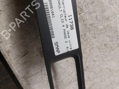 Left front window switch RENAULT CLIO IV (BH_) 0.9 TCe 90 (BHNF, BHMA, BHMH, BHJK, BHJR) | BP20660673I27 