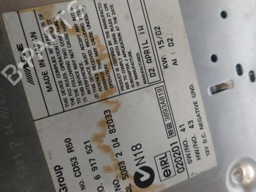 Radio MINI MINI (R50, R53) Cooper | BP21983890E6 