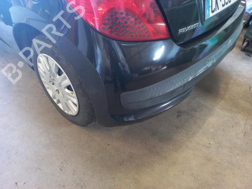 Rear bumper PEUGEOT 207 (WA_, WC_) 1.4 HDi | BP27237091C8 