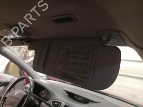 Used Right sun visor RENAULT LAGUNA II Grandtour (KG0/1_) 2.2 dCi (KG0F) (150 hp) 25600479