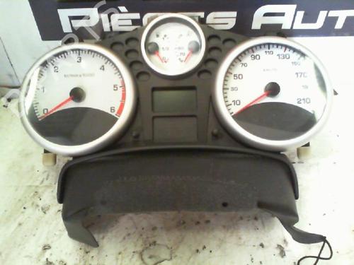 Used Instrument cluster PEUGEOT 207 (WA_, WC_) 1.4 HDi (68 hp) 19896651