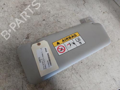 Right sun visor RENAULT CLIO IV (BH_) 1.5 dCi 75 | BP19887616I2 