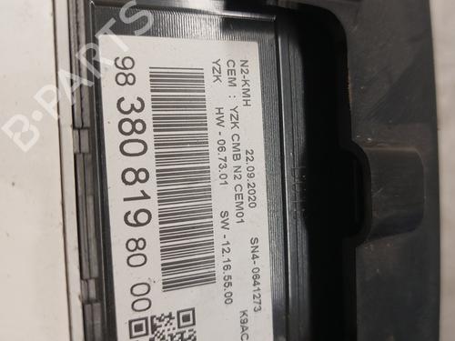 Instrument cluster CITROËN BERLINGO Box Body/MPV (K9)  | BP21777030C47 