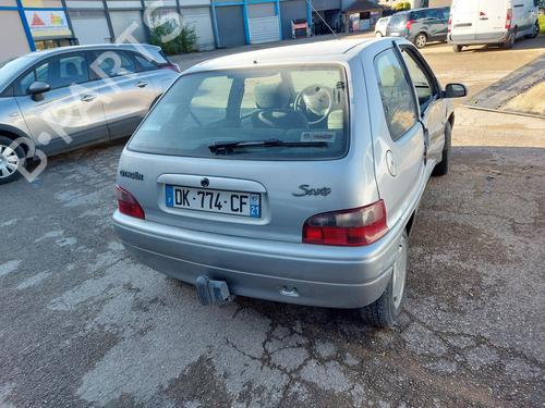 Left headlight CITROËN SAXO (S0, S1)  | BP19897789C28 