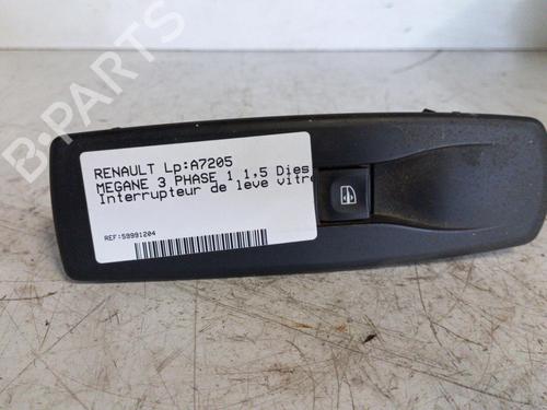 Right front window switch RENAULT MEGANE III Hatchback (BZ0/1_, B3_) 1.5 dCi (BZ09, BZ0D, BZ1W, BZ29, BZ14) | BP21981620I26 