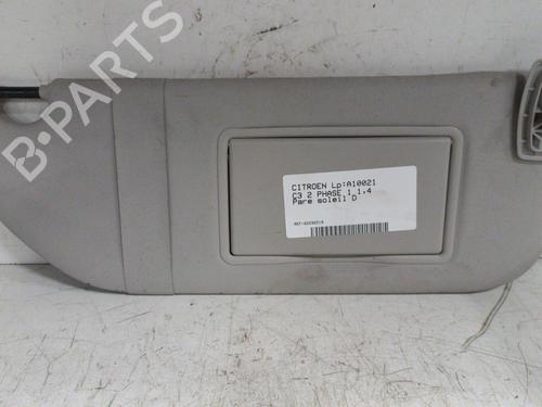 Højre solskærm CITROËN C3 II (SC_) 1.4 HDi 70 (SC8HZC, SC8HR0, SC8HP4) | BP19897773I2 