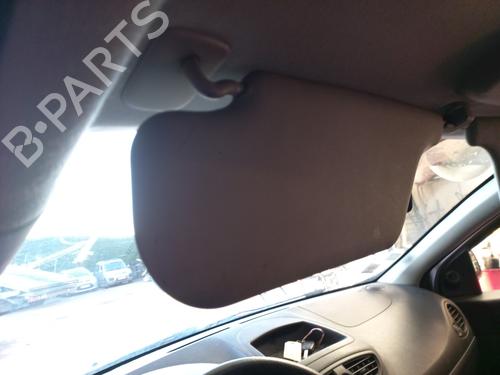 Left sun visor RENAULT CLIO III (BR0/1, CR0/1) 1.2 16V (BR02, BR0J, BR11, CR02, CR0J, CR11) | BP25288698I1 