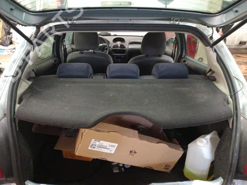 Plage arrière PEUGEOT 206 Hatchback (2A/C) 1.6 16V (109 hp) 24614237