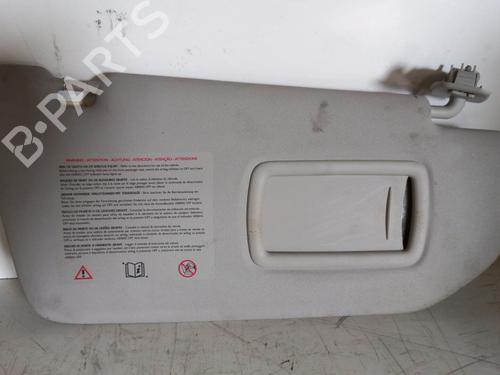 Right sun visor RENAULT SCÉNIC III (JZ0/1_) 1.9 dCi (JZ0J, JZ1J, JZ1K, JZ1S) | BP19889107I2 
