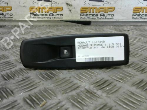Høyre Foran elrute bryter RENAULT MEGANE III Hatchback (BZ0/1_, B3_) [2008-2025]  21978650