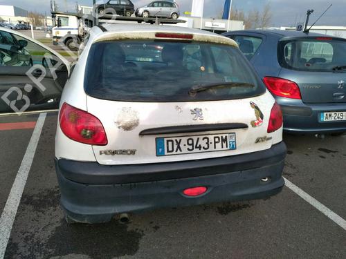 Rear bumper PEUGEOT 206 Hatchback (2A/C) 1.4 HDi eco 70 | BP19894286C8 