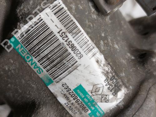 AC compressor RENAULT KANGOO Express (FW0/1_) 1.5 dCi 85 (FW0K, FW0L, FW0B) | BP19892413M34 