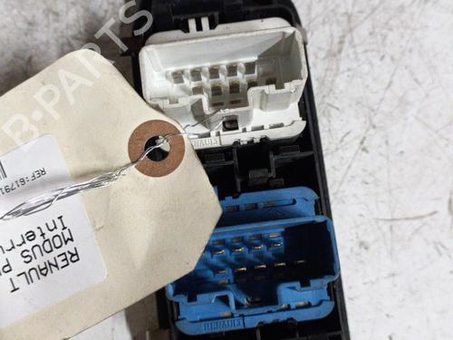Left front window switch RENAULT MODUS / GRAND MODUS (F/JP0_) 1.5 dCi (FP0F, JP0F) | BP19897831I27 
