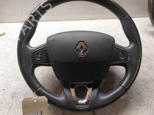 Steering wheel RENAULT MEGANE III Hatchback (BZ0/1_, B3_) 1.5 dCi (BZ09, BZ0D, BZ1W, BZ29, BZ14) | BP21561762C49 