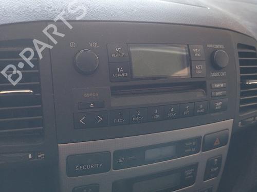 Used Radio TOYOTA COROLLA Verso (_E12_) 2.0 D-4D (CDE120_, CDE120R) (90 hp) 19878934