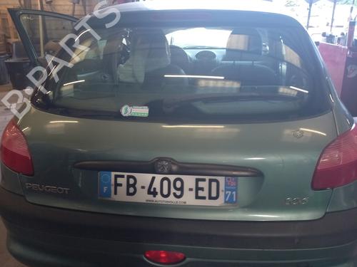Bakluke CC/Kombi-Kupé PEUGEOT 206 Hatchback (2A/C) 1.4 i (75 hp) 27651518