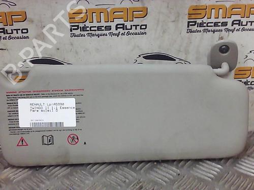 Used Right sun visor RENAULT TWINGO II (CN0_) [2007-2025]  19895535