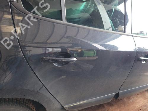 Used Right rear door RENAULT MEGANE III Hatchback (BZ0/1_, B3_) 1.5 dCi (BZ09, BZ0D, BZ1W, BZ29, BZ14) (110 hp) 19885202