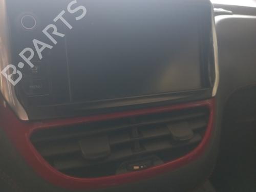 Display monitor PEUGEOT 208 I (CA_, CC_) 1.6 GTi BP25623461C48