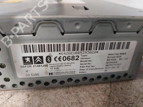 Radio CITROËN C3 II (SC_) 1.4 HDi 70 (SC8HZC, SC8HR0, SC8HP4) | BP21984125E6 