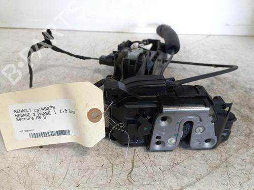 Venstre bak lås RENAULT MEGANE III Hatchback (BZ0/1_, B3_) 1.9 dCi (BZ0N, BZ0J) (131 hp) 19889508