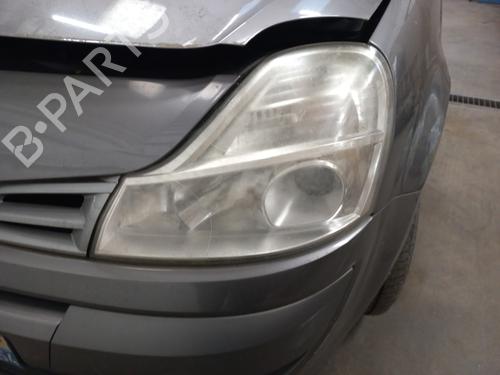 Used Left headlight RENAULT MODUS / GRAND MODUS (F/JP0_) 1.5 dCi (FP0F, JP0F) (86 hp) 25221635