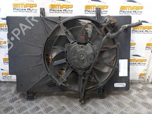 Used Radiator fan FORD FIESTA VI (CB1, CCN) 1.6 TDCi (90 hp) 19891042