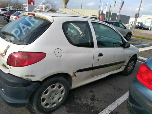 Rear bumper PEUGEOT 206 Hatchback (2A/C) 1.4 HDi eco 70 | BP19894286C8 