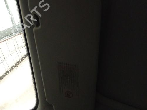Right sun visor PEUGEOT 3008 I MPV (0U_) 1.6 HDi | BP23777722I2 