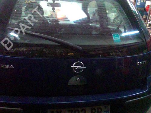 Used Tailgate OPEL CORSA C (X01) 1.3 CDTI (F08, F68) (70 hp) 19890409