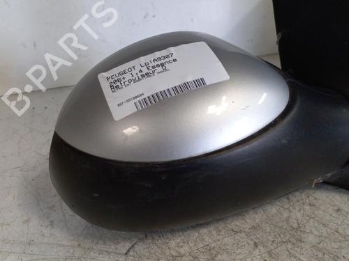 Right mirror PEUGEOT 206 Hatchback (2A/C)  | BP19880467C27 