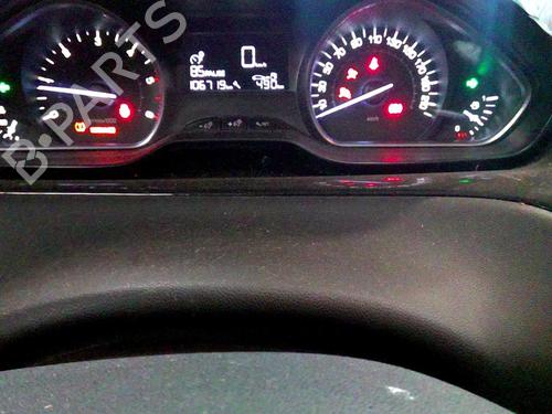 Used Instrument cluster PEUGEOT 208 I (CA_, CC_) 1.6 BlueHDi 100 (100 hp) 19894730