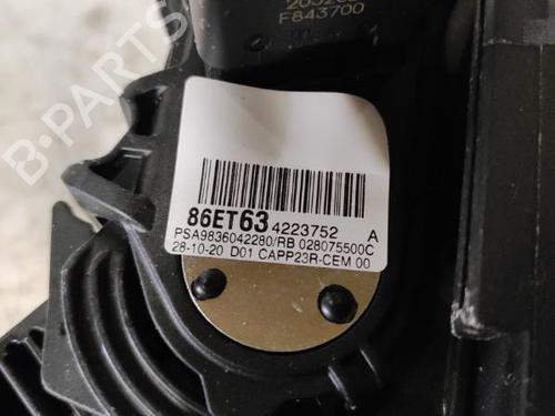 Used Break pedal Break pedal CITROËN AMI (9A_) Electric (9AZ2CA) (8 hp) 21983138 21983138