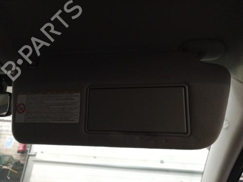 Right sun visor TOYOTA COROLLA Verso (ZER_, ZZE12_, R1_) 2.2 D-4D (AUR10_, AUR10R) | BP22653540I2 
