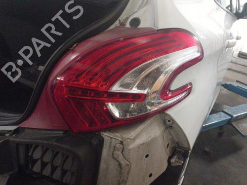 Used Right taillight PEUGEOT 208 I (CA_, CC_) 1.6 HDi (92 hp) 21985949