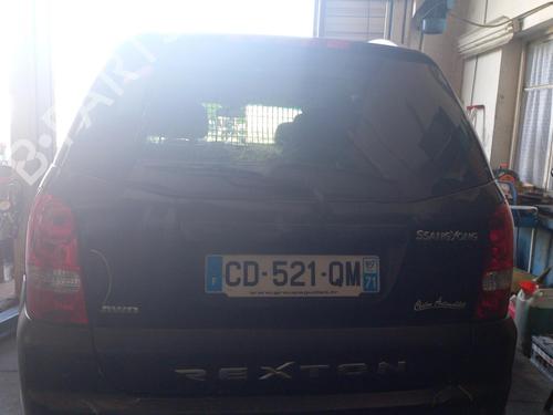 Used Tailgate SSANGYONG REXTON / REXTON II (GAB_) 2.7 D 4x4 (186 hp) 21984121