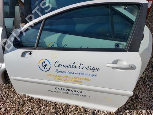 Left front door PEUGEOT 207 (WA_, WC_) 1.6 HDi | BP19892297C2 