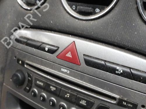 Used Warning switch PEUGEOT 308 I (4A_, 4C_) 1.6 HDi (109 hp) 27982334